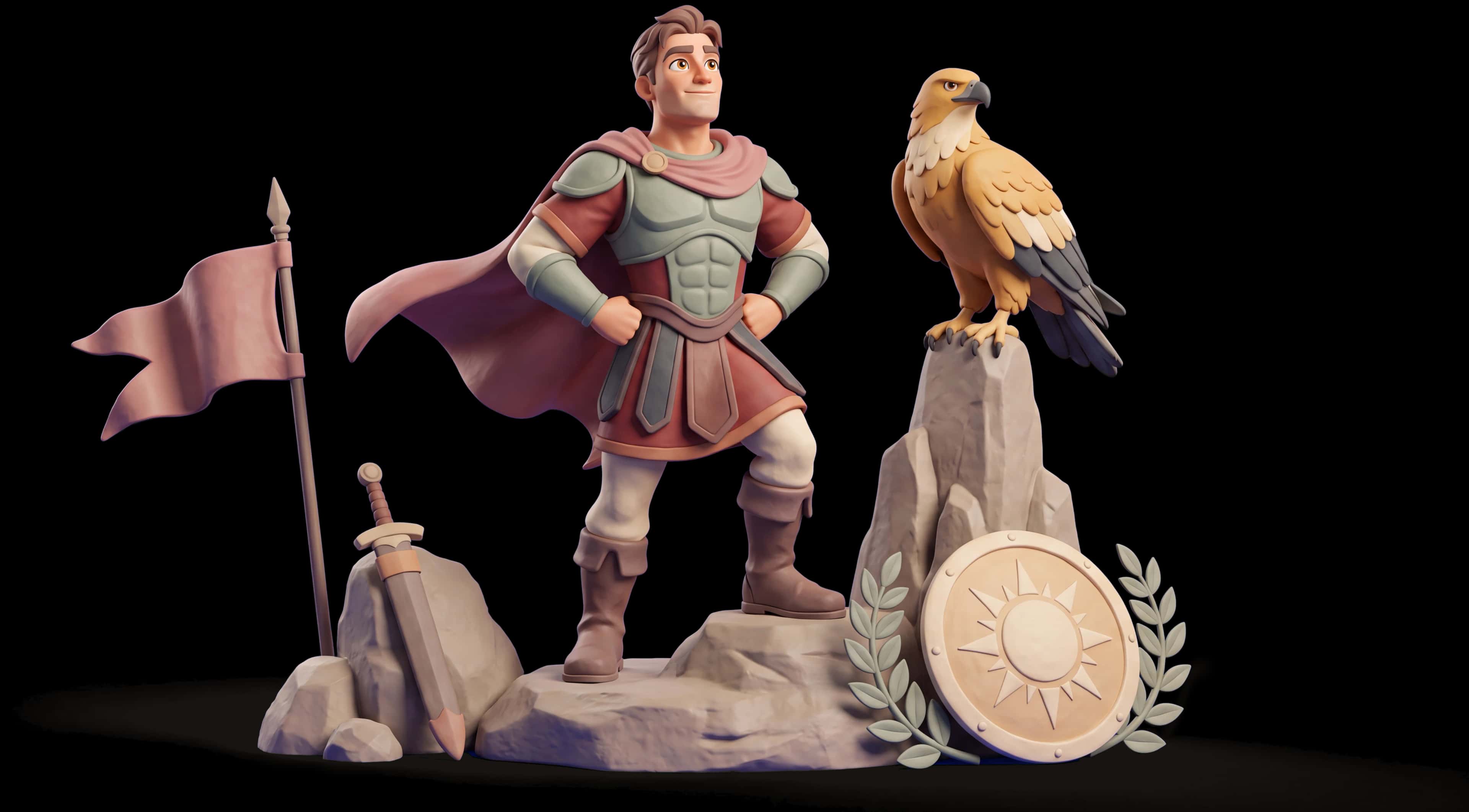 The Hero archetype character