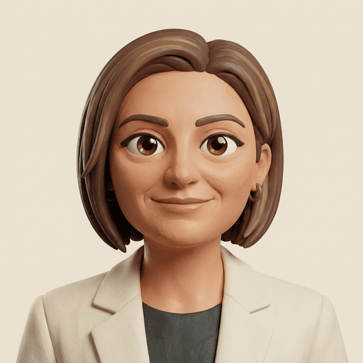 Clay-style portrait of Diane