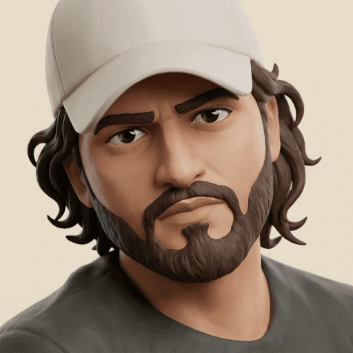 Clay-style portrait of Robert