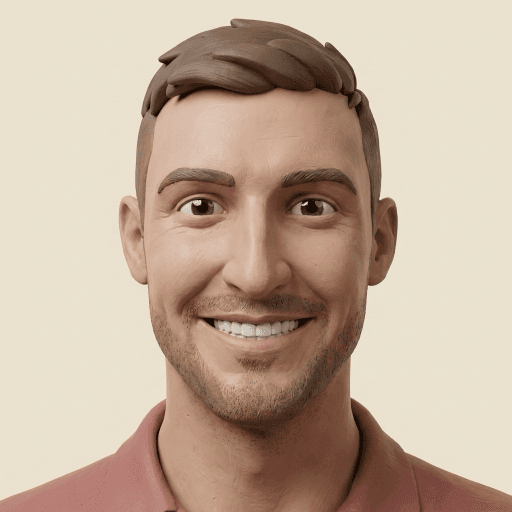 Clay-style portrait of Brandon