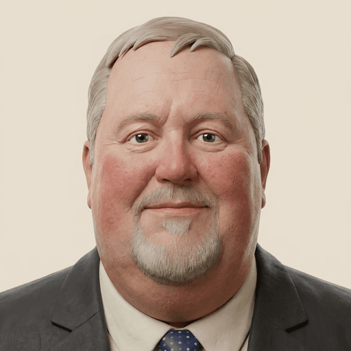 Clay-style portrait of Gary