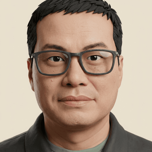 Clay-style portrait of Ray