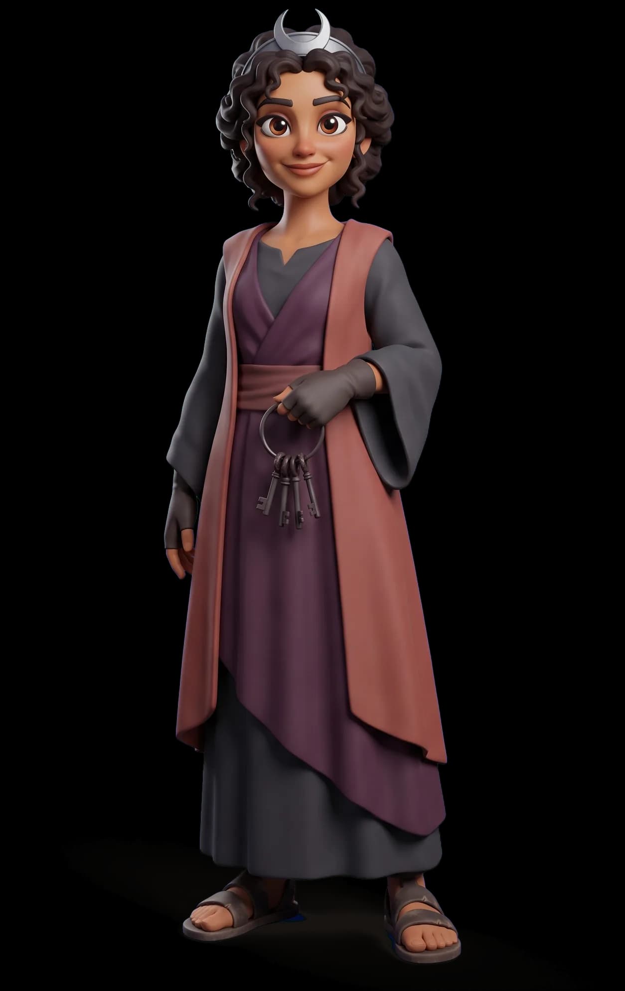 Hecate as a clay figurine