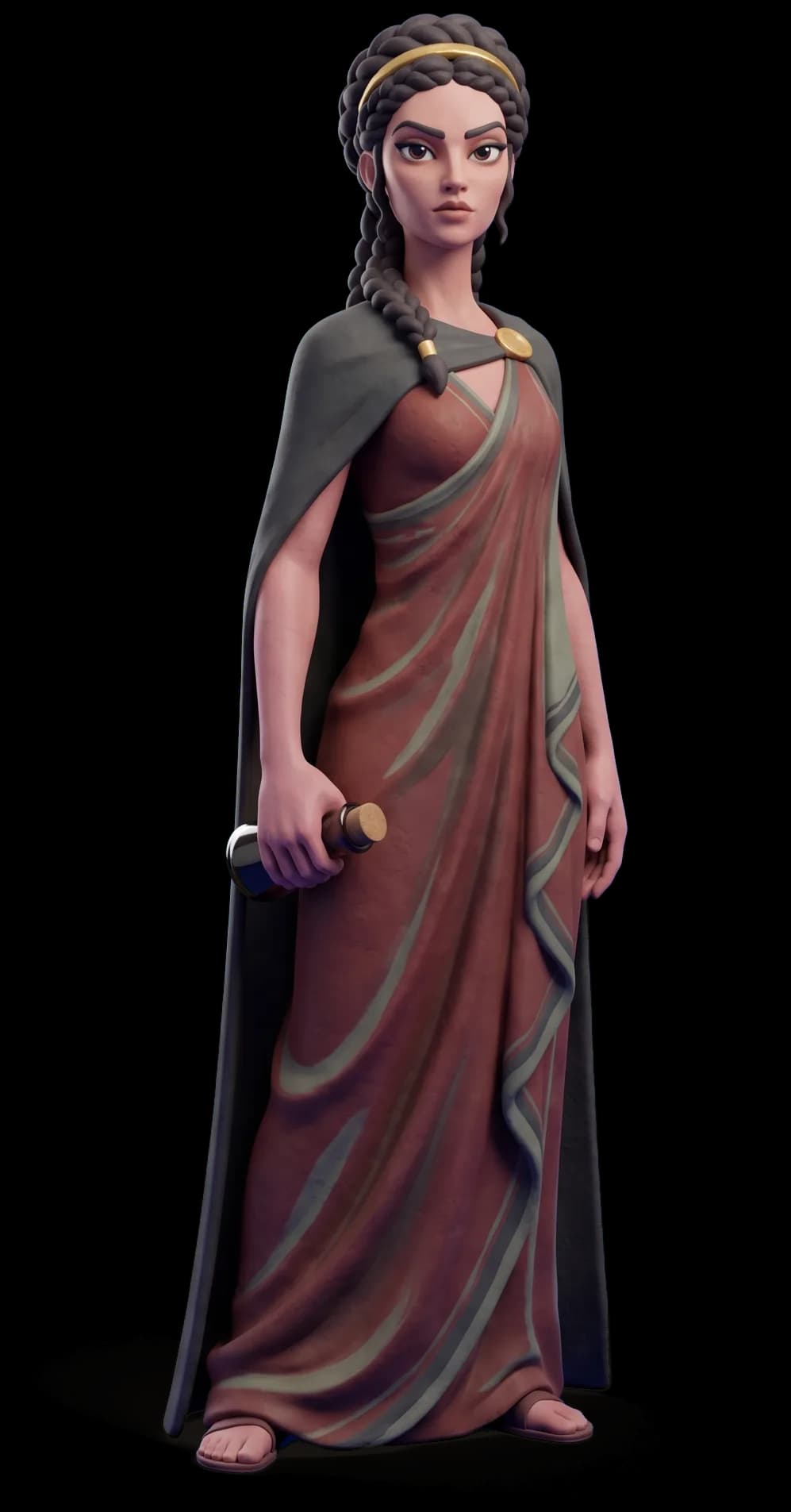 Medea as a clay figurine