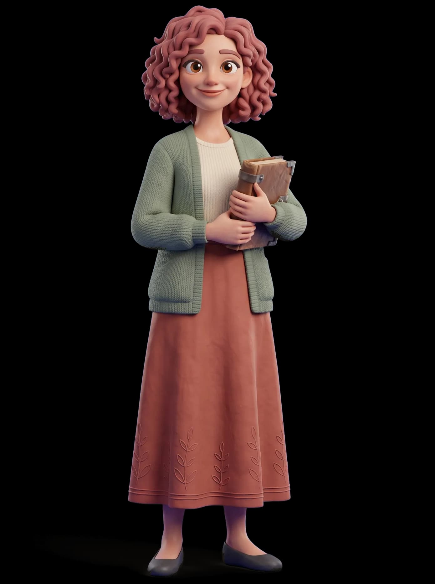 Willow Rosenberg as a clay figurine