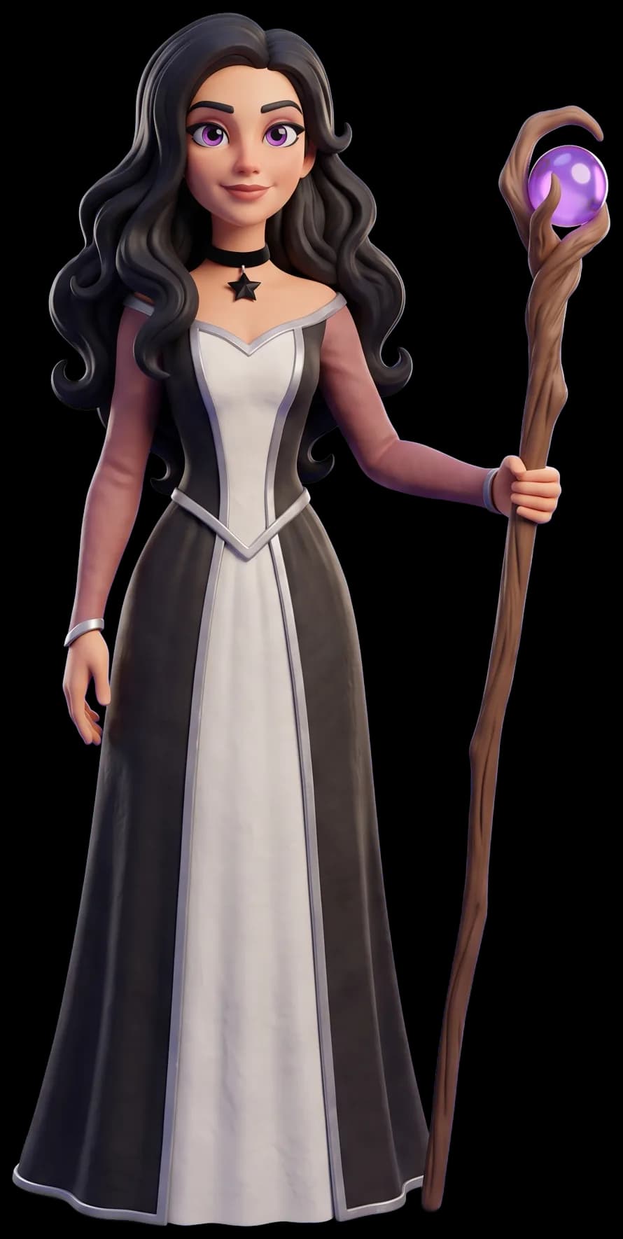 Yennefer of Vengerberg as a clay figurine