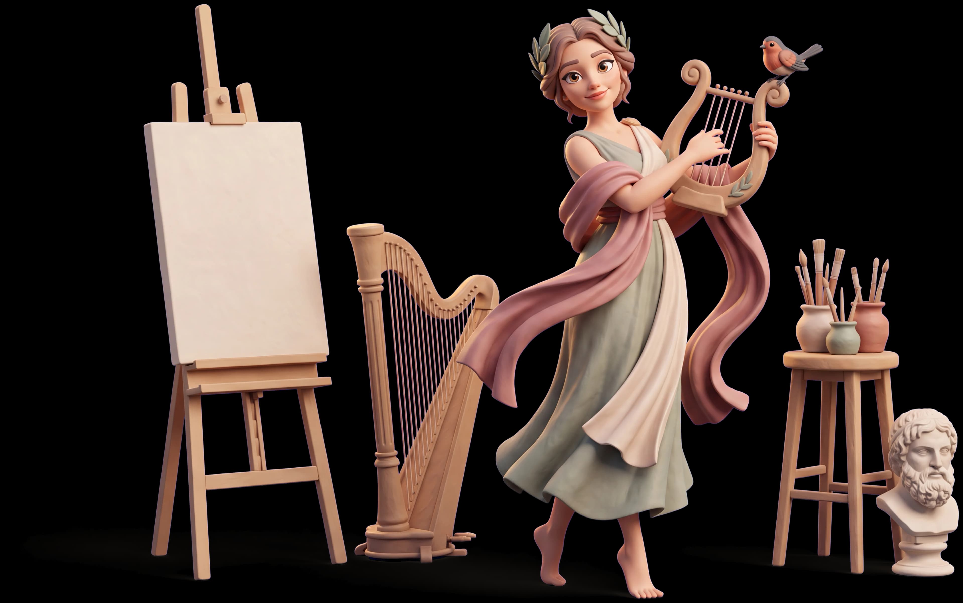 The Muse archetype character