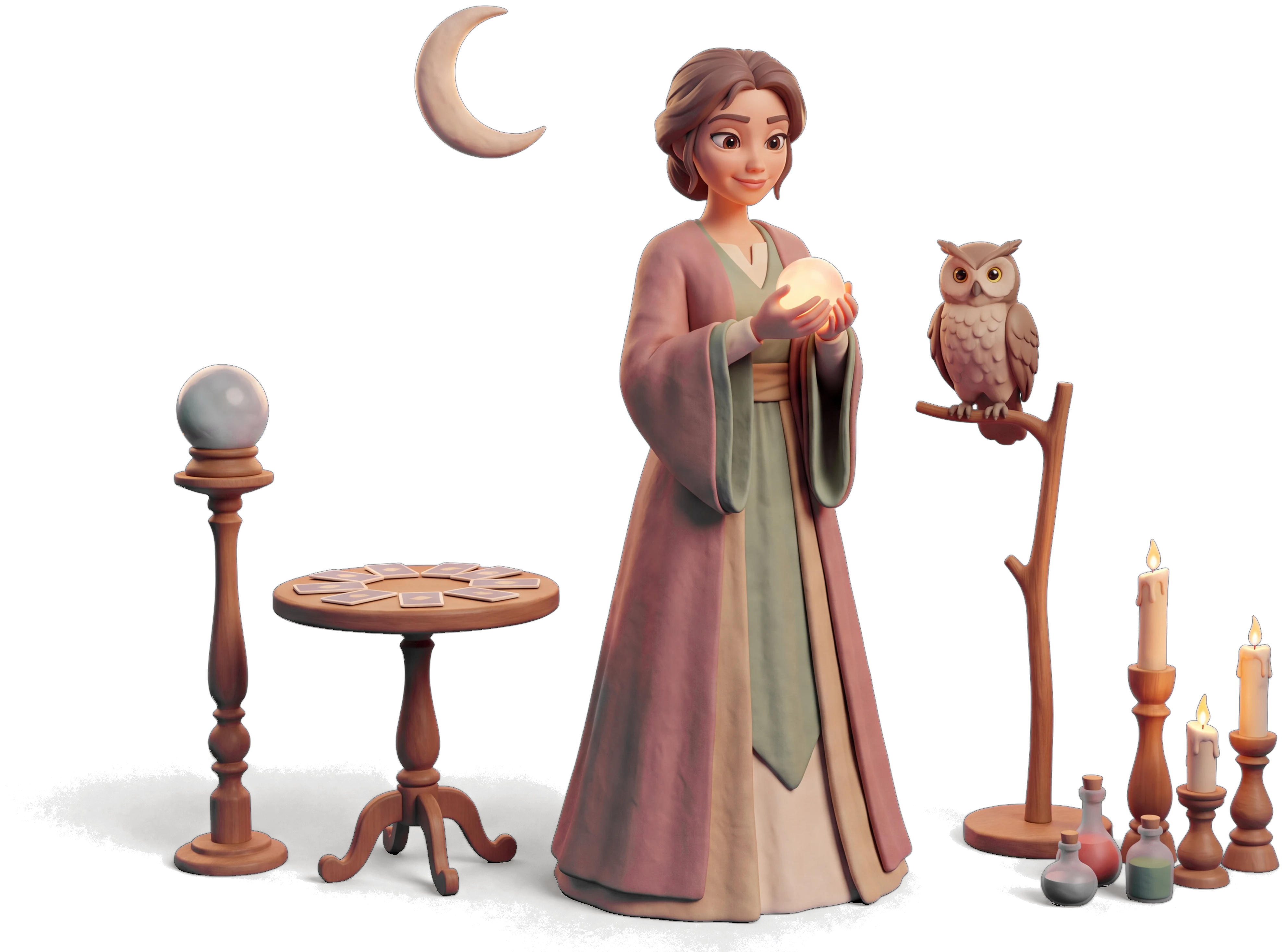 The Mystic archetype character