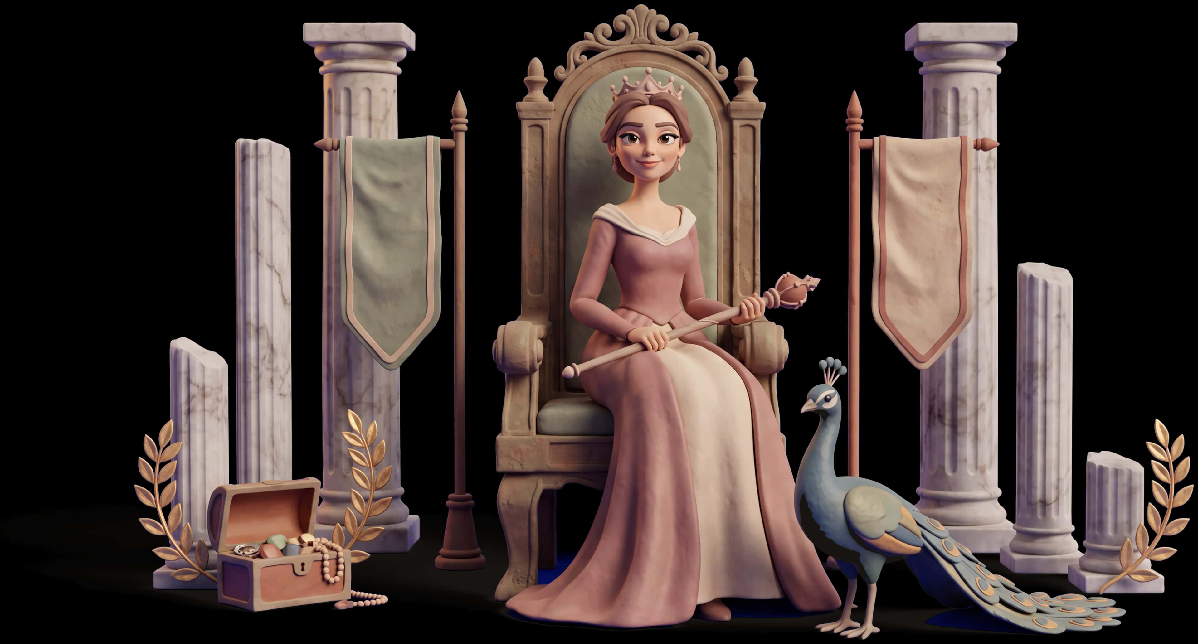 The Queen archetype character
