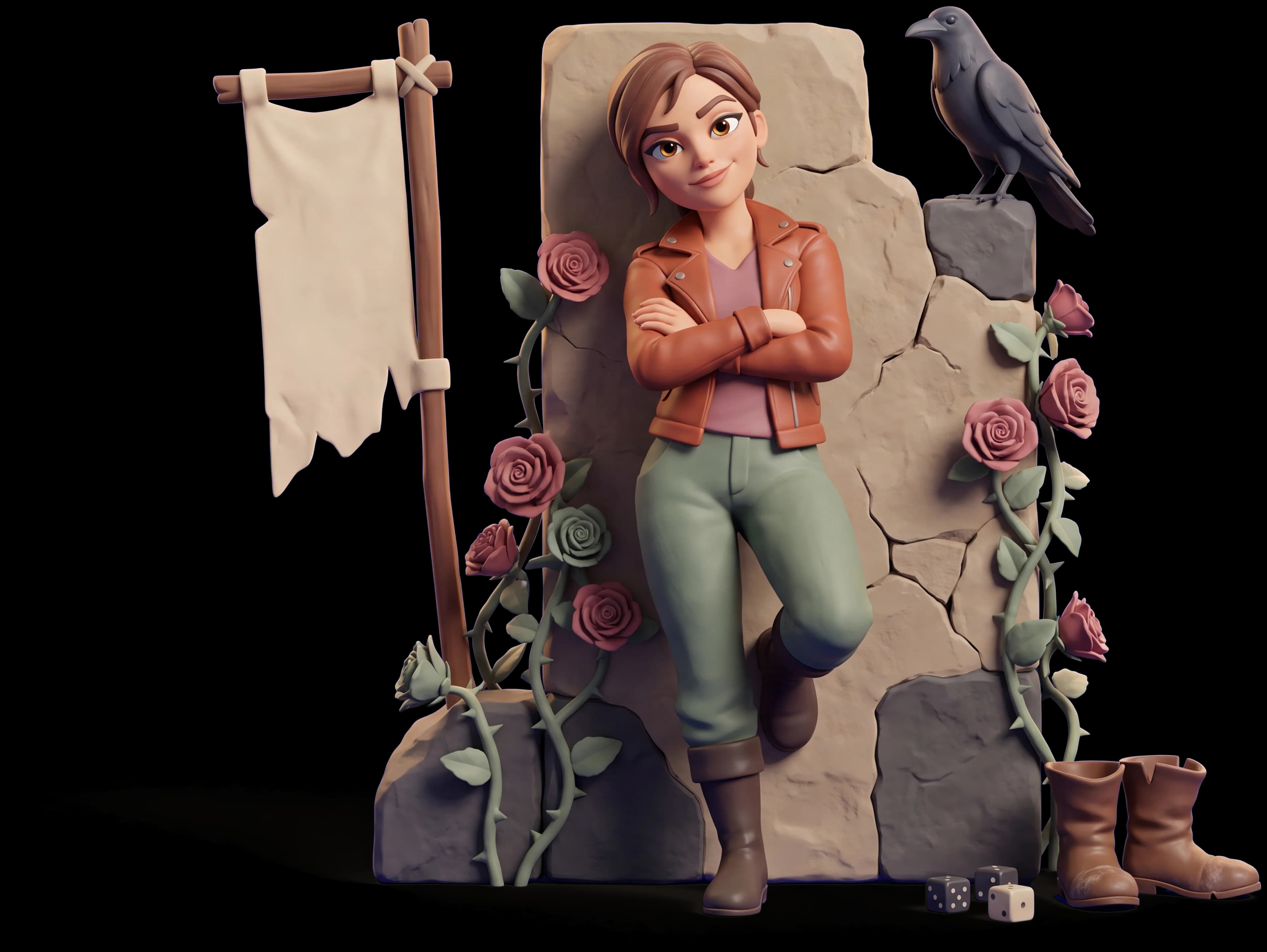 The Rebel archetype character