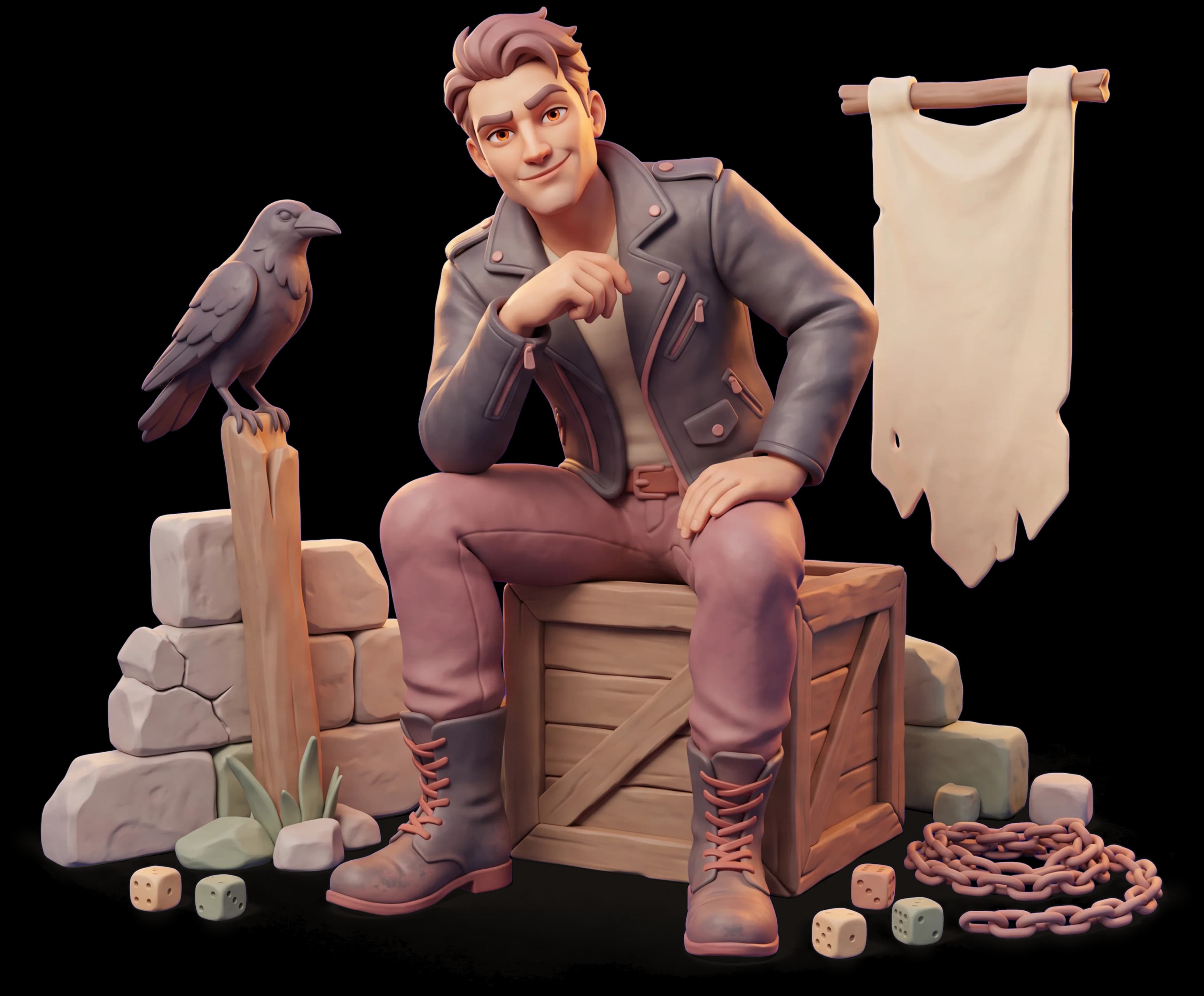 The Rebel archetype character