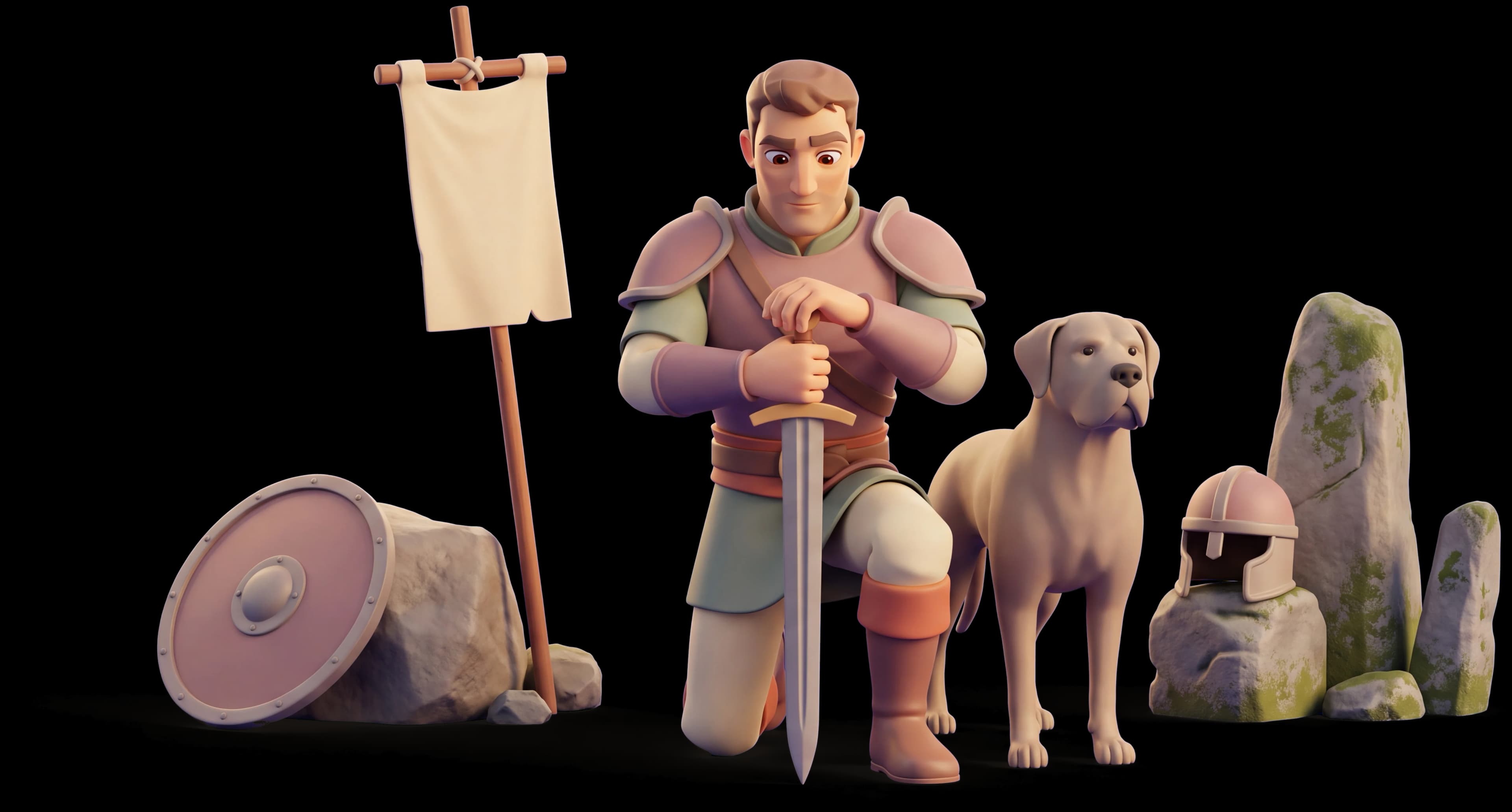 The Warrior archetype character